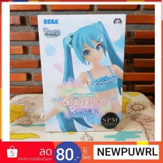 Hatsune Miku Project DIVA Arcade Future Tone  "Hatsune Mike - Gradation Resort"ลิขสิทธิ์แท้จากญี่ปุ่น🇯🇵