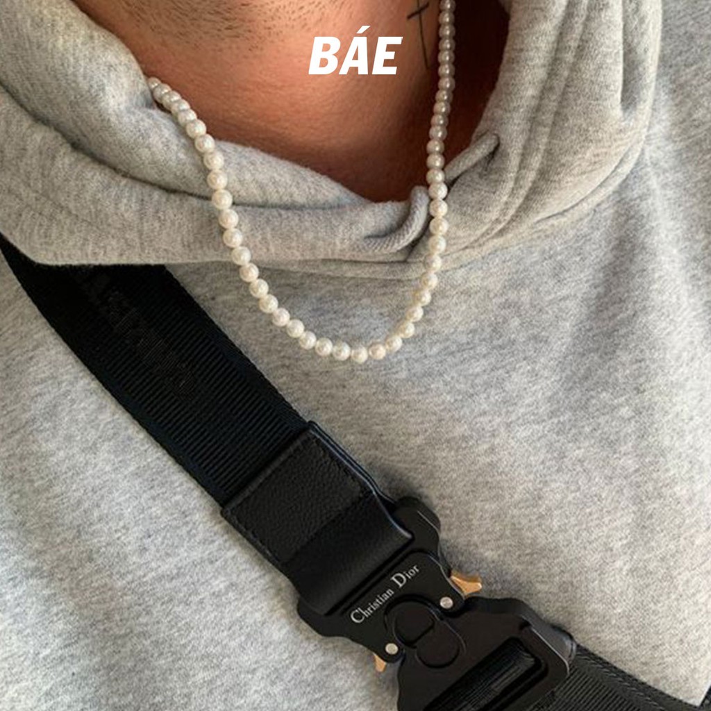 [BNP9] - BASE NECKLACE - สร้อยคอมุกขนาดเล็ก 6 มม.