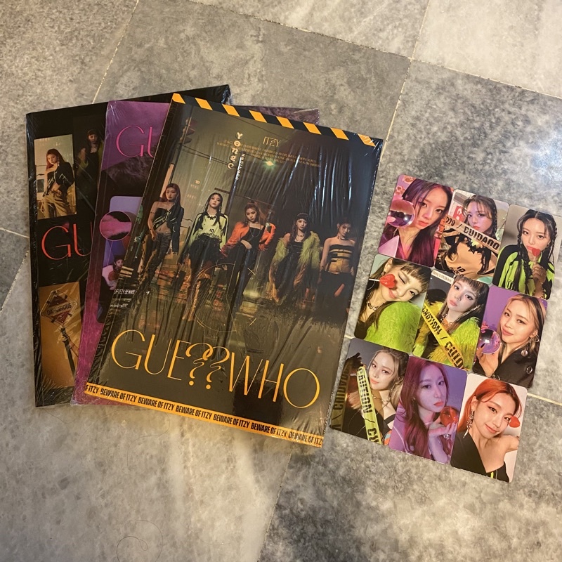 ITZY GUESS WHO ALBUMS