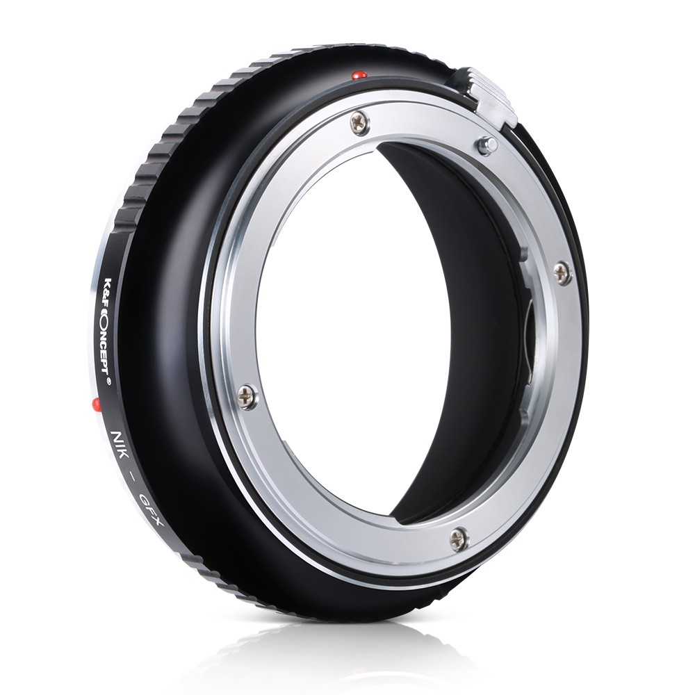 K&F Lens Adapter Nik-Gfx อะแดปเตอร์เลนส์กล้อง Nikon F Lens To Fuji Gfx camera body