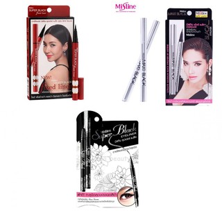 Mistine Maxi fixed super  Eyeliner มิสทีน  อายไลเนอร์ ติดทนนาน กันน้ำ กันเหงื่อ