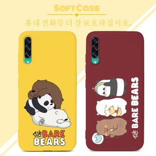 เคสมือถือสำหรับ Samsung Galaxy Note 20 9 10 S20 S10 Ultra Pro Plus Lite A11 A10 A10S A30 A20 A20S A50 A30S A50S A90 A80 A70 A70S A51 A71 A01 A205 A305 M11 M31 Case หมี Lovely Soft TPU Casing