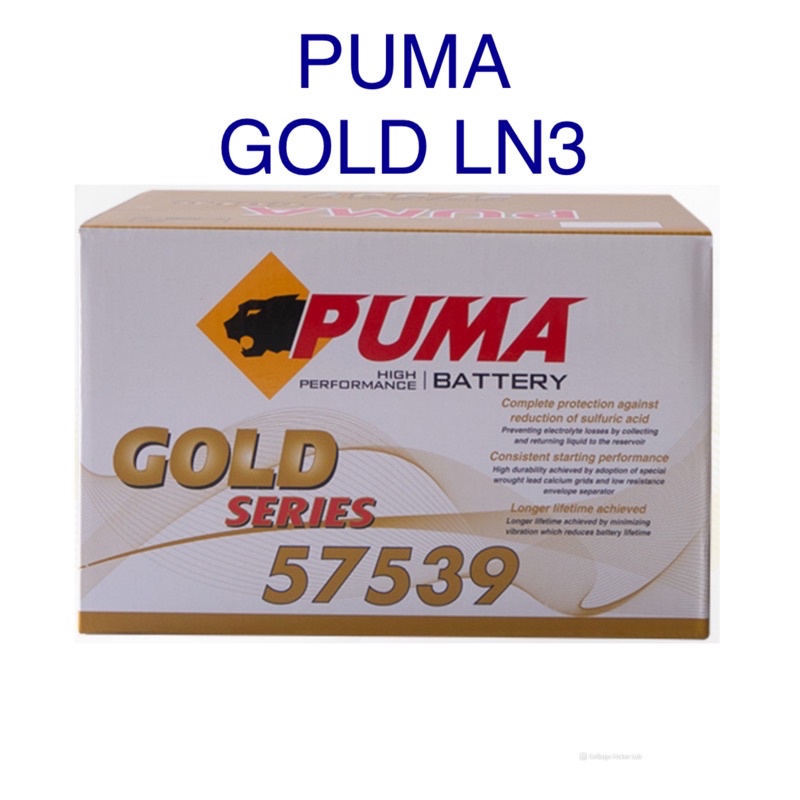 PUMA BATTERY GOLD SERIES 57539