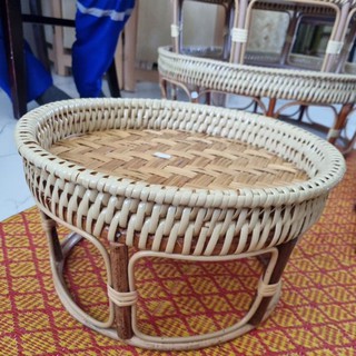 ขันโตกหวายแท้สำหรับวางอาหาร 36 ซม.หรือ 14 นิ้ว