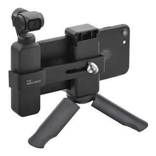 Phone Holder Clip for Osmo Pocket 2 Foldable Tripod Gimbal Bracket Mount Quick Release Design for DJI Osmo Pocket Accessories