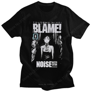 เสื้อยืดผ้าฝ้ายพิมพ์ลายขายดี เสื้อยืดแขนสั้น ผ้าฝ้าย 100% พิมพ์ลายอนิเมะมังงะ Blame Zuru สไตล์สตรีท สําหรับผู้ชาย