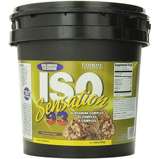 ULTIMATE NUTRITION ISO SENSATION ขนาด 5 lbs Chocolate