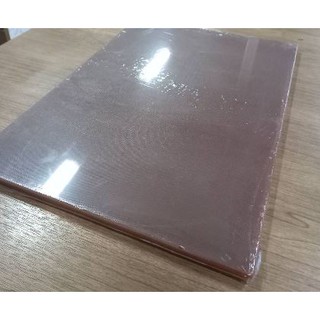 เขียงพลาสติก สีน้ำตาล สำหรับหั่นผักสด Chopping Board 45X30X1.8cm. Br HY32