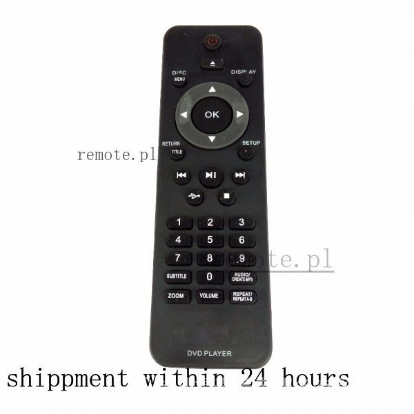 PHILIPS รีโมทคอนโทรลใหม่เหมาะสําหรับ philips dvd player hph091-rc2010 hph103-3141 rm-d622 rc-2011 Fe