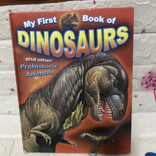 My  First Book Of Dinosaurs and other Prehistoric Animals ปกแข็งเล่มใหญ่