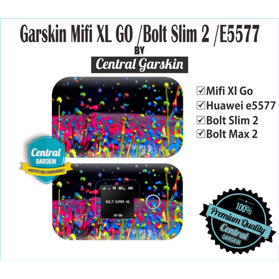 Garskin Huawei E5577 Garskin Mifi XL GO Garskin Bolt Slim 2 - สีสาด