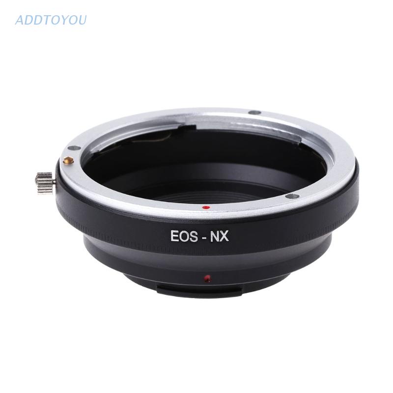 แหวนอะแดปเตอร์เมาท์ EOS-NX สําหรับเลนส์ Canon EOS EF ถึง Samsung NX5 NX10 NX20 NX1000