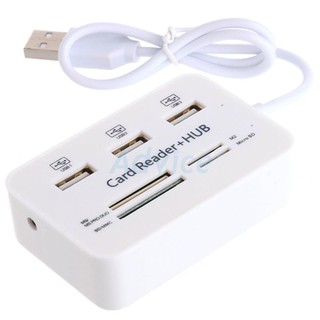 3 Port USB HUB + Card Reader Magictech (MT-02)