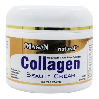 Mason Natural,100% pure Collagen Beauty Cream, Pear Scented, 2 oz (57 g)