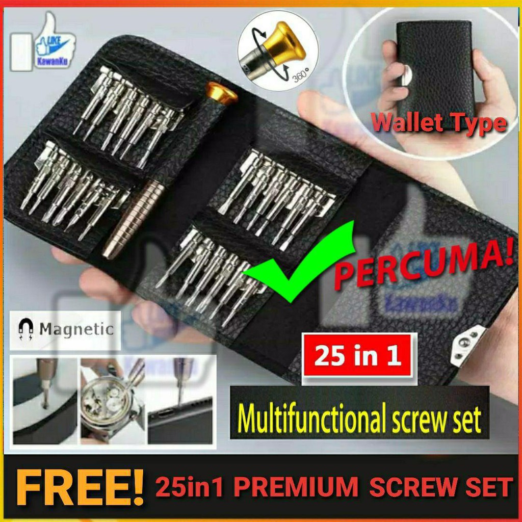 [ฟรีชุดสกรู 25in1] พรีเมี่ยมคุณภาพสูง 8,10,12,16 ช่องกล่องนาฬิกาป้องกันการกระแทก Rasta Custom Made Anti Shock Kotak Jam