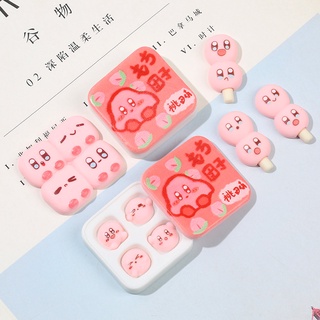 ✨คุณน่ารักมาก✨ Star Kirby กาวเรซิ่น ลายการ์ตูน สําหรับตกแต่งตู้เย็น DIY