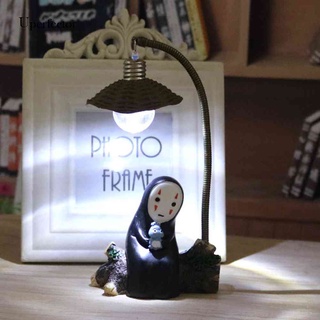 [Uperfector.th] โคมไฟกลางคืน Led เรซิ่น รูปการ์ตูน Miyazaki Spirited Away No Face Man สําหรับตกแต่งบ้าน