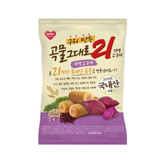 Premium Crispy Grain Roll Sweet Potato [150 g.] :: ธัญพืชแท่งอบกรอบสอดไส้ชีสรสมันม่วงจากประเทศเกาหลี