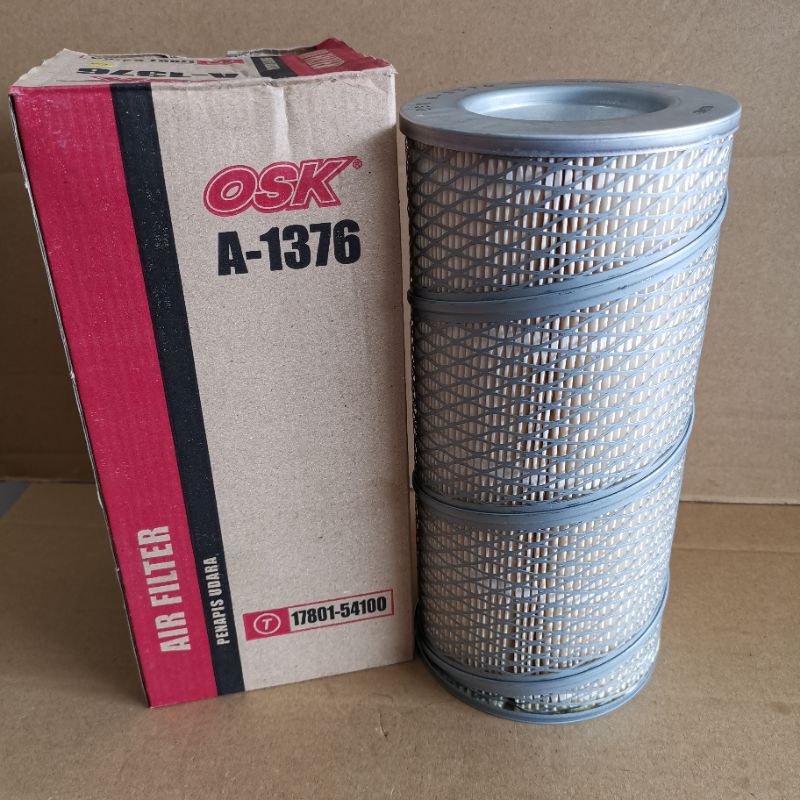 OSK Toyota Hiace LH113 กรองอากาศ A1376 17801-54100 (OSK)