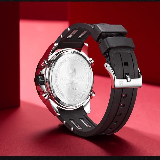 ประกันศูนย์ไทย 1 ปี นาฬิกา Naviforce รุ่น NF9188t นาฬิกาข้อมือผู้ชายหรูหรา