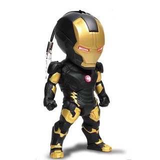 MARVEL IRON MAN 3 MK42 EARPHONE PLUGY LED MINI FIGURE SERIES 4