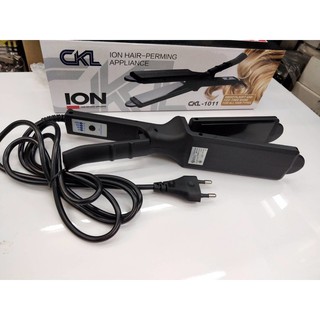 CKL1011ที่หนีบผมรุ่นใหม่ไร้ฟัน แผ่นหนีบหน้ากว้าง หนีบรื่นไม่สดุดหนีบผมเงาอยู่ทรง