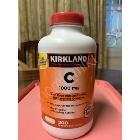 🎉พร้อมส่ง🎉ของแท้100%💎หมดอายุ 07/25💎 KIRKLAND Vitamin C 1000mg 500เม็ด วิตามินซี เคิร์กแลนด์