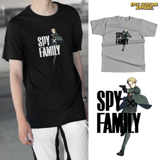 เสื้อยืดผ้าฝ้าย 100% พิมพ์ลายกราฟฟิค Spy X Family Loid Forger โอเวอร์ไซซ์ สําหรับผู้ชาย และผู้หญิง