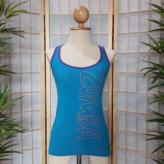 เสื้อกล้ามออกกำลัง เสื้อซุมบ้า ZUMBA WEAR ZUMBA RACER BACK SIZE XS