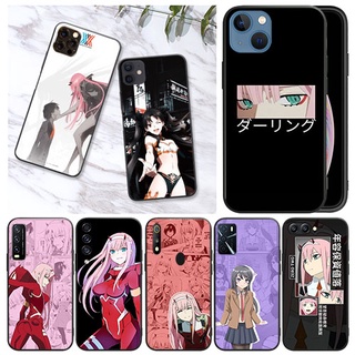 เคสโทรศัพท์มือถือนิ่ม ลายการ์ตูนอนิเมะ zero two สีดํา สําหรับ Redmi 9 9A 9C 9T 9C NFC 10X 4G