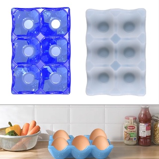Boom DIY Crystal Epoxy Mold for Creative Egg Grid Egg Storage Decoration Silicone Mol