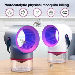 โคมไฟนักฆ่ายุง Mosquito Killer Lamp เครื่องดักยุงหลอดไฟ LED และเครื่องดักแมลงเครื่องดักยุงไฟฟ้าสีขาวเครื่องดักยุงที่มีคว