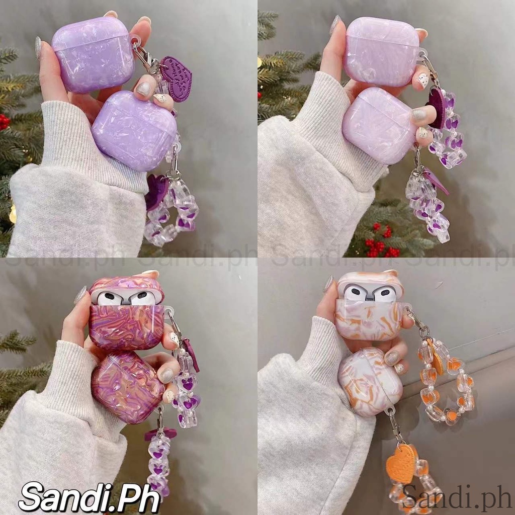 6 สีAirPods Pro3 กรณี Creative Shell รูปแบบ AirPods สําหรับ AirPods 4 1/2/3/Pro Pro2 AirPods Pro2 กรณี IMD ซิลิโคนนุ่ม AirPods 3 Drop Protector กรณี AirPods 4 กรณี