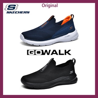 พร้อมส่ง GO WALK รองเท้าสลิปออนลําลอง ผ้าตาข่าย ใส่สบาย สําหรับผู้ชาย *Skechers_Kasut Lelaki