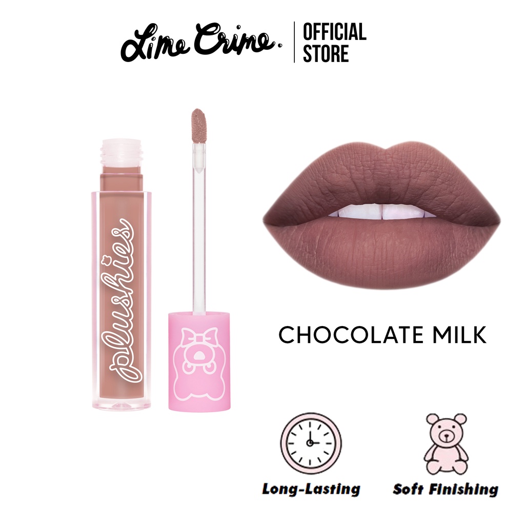 (Lot ผลิต 11/19) Lime Crime Plushies สี Chocolate Milk (Soft Matte) By Lime Crime Thailand