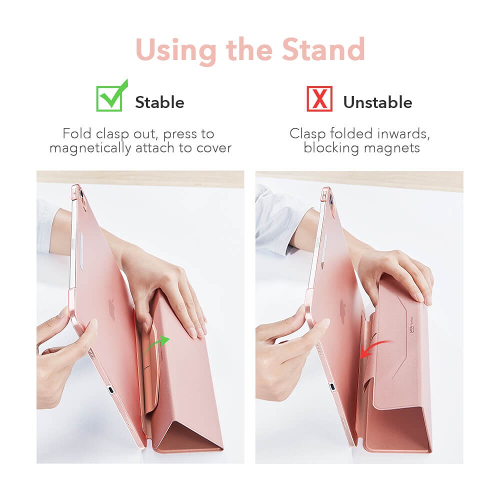 ESR Yippee Trifold Smart Case for iPad Air 4 / iPad Pro 11 / 12.9 (2020