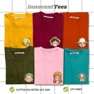 เสื้อยืด[INNOCENTTEES] ONE PIECE TSHIRT II ANIME TSHIRT II SMALL TO 2XL