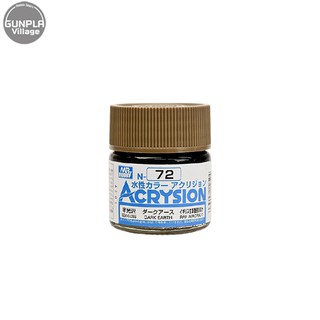 Mr.Hobby MR.ACRYSION COLOR N-72 DARK EARTH 4973028112504 (สี)