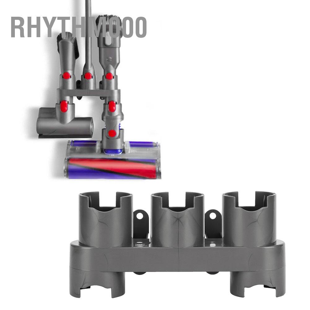 Rhythm000 ชั้นวางแปรงดูดฝุ่นติดผนังสําหรับ Dyson V7 V8 V10
