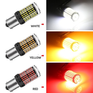 หลอดไฟเลี้ยว LED S25 Canbus 1156 BA15S P21W BAU15S PY21W T20 7440 W21W 3014 144smd 12V 1 ชิ้น