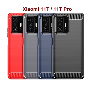 ส่งจากไทย เคส Xiaomi 11T Case Xiaomi 11T Pro แบบนิ่ม TPU กันกระแทก พร้อมส่ง