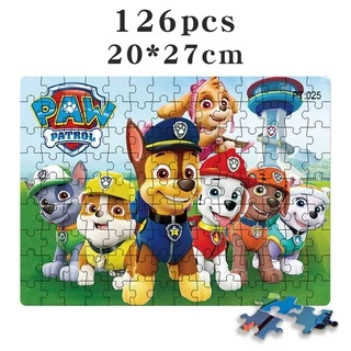 126 จิ๊กซอว์การ์ตูน จิ๊กซอ ว์มินเนี่ยน แมวกริ๊ง แมวกับหนู 126 ชิ้น จิ๊กซอว์กระดาษ 6-8 ปี ของเล่นเพื่อการศึกษาสำหรับเด็ก เด็กผู้ชาย