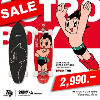 เซิร์ฟสเกต H2C x ASTRO BOY สีแดง ลิขสิทธิ์แท้ (Surf Skate)