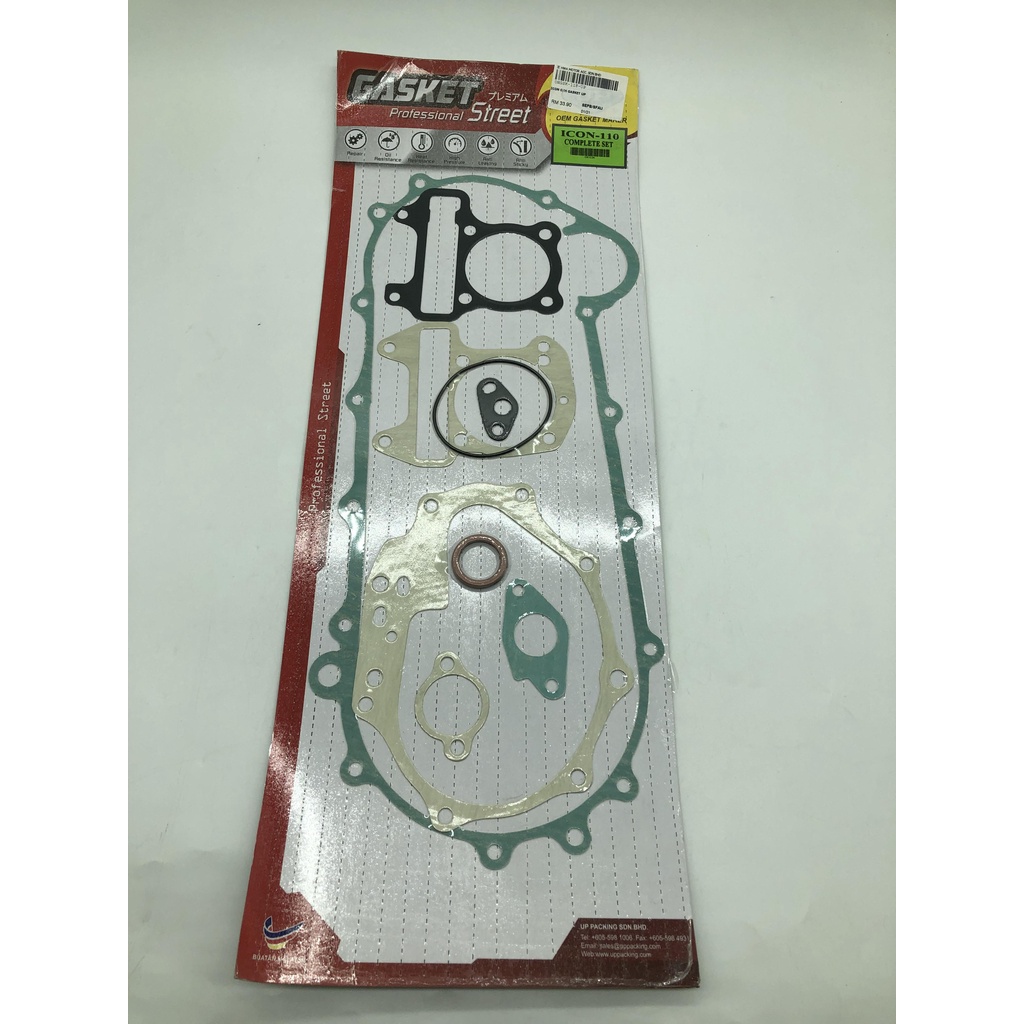 HONDA ICON110 ICON 110 ICON OVERHAUL GASKET SET GASKET OVERHAUL ENGINE GASKET COMPLETE SET ICON