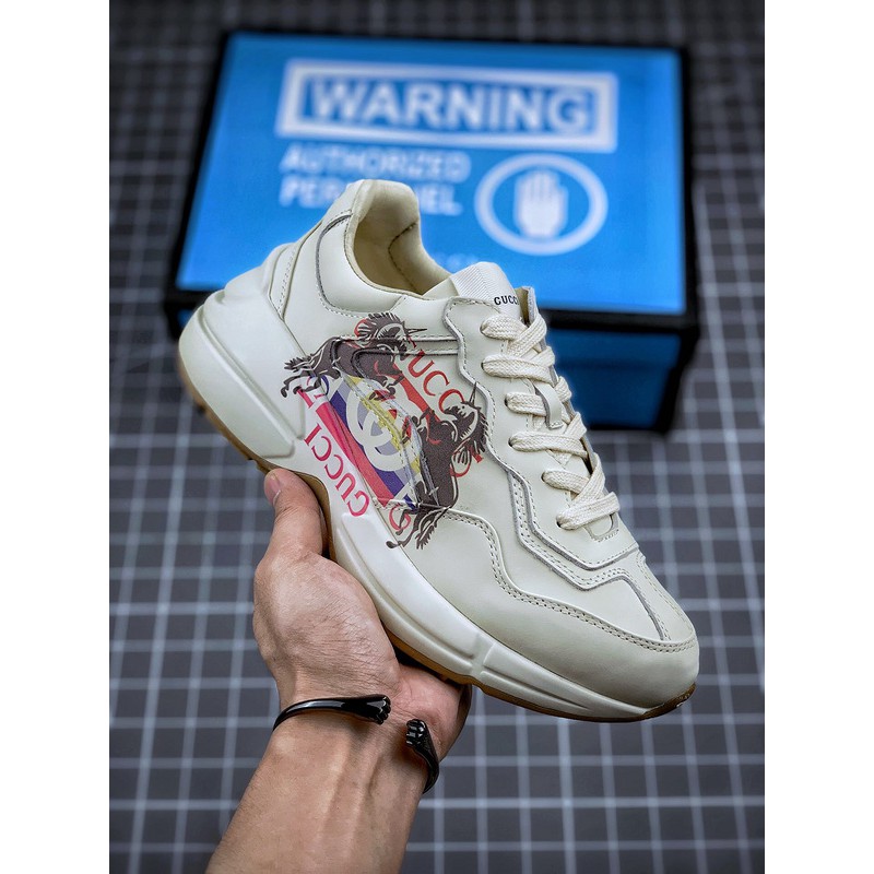 gucci rhyton vintage trainer sneaker