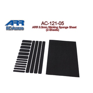 RC Aurora AC-121-05 ARR 0.5mm Sticking Sponge Sheet (2-Sheets)