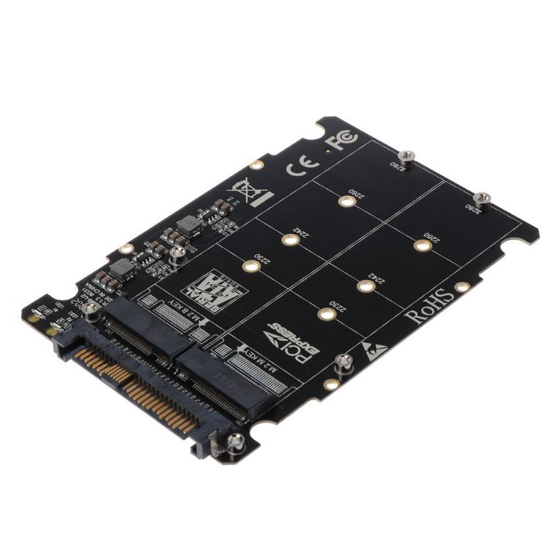 Adattatore SSD U.2 SFF-8639 A PCIe X4/x16 – Per PCIe 3.0, NVMe, Supporto M-KEY