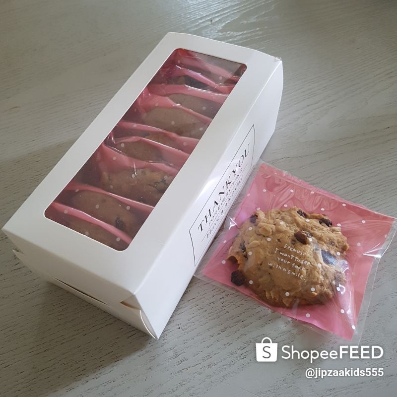 คุ้กกี้ข้าวโอ๊ต Oatmeal Cookies 10 ชิ้น