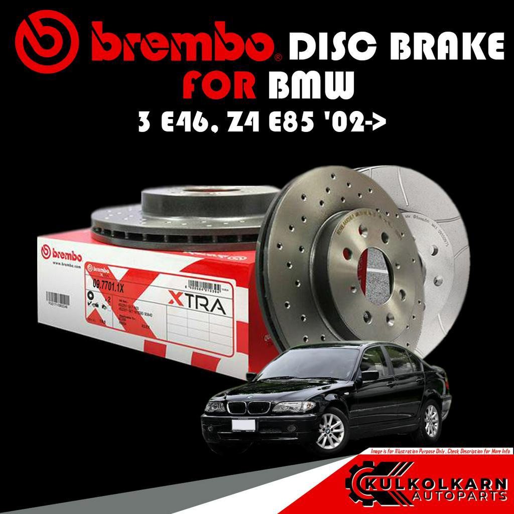 จานเบรกหน้า BMW SERIES 3 E46, Z4 E85 (HC) 02->(D09 7701 1X)(M09 7701 75)