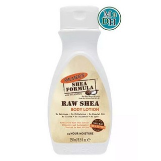 PALMER RAW SHEA LOTION 250 ML โลชั่นบำรุงผิวกาย ด้วยสัมผัสจากธรรมชาติ (18440)